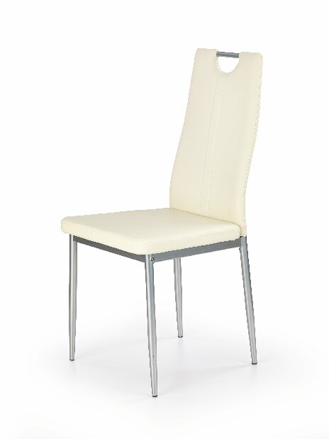 Jedálenská stolička Amset (krémová)
