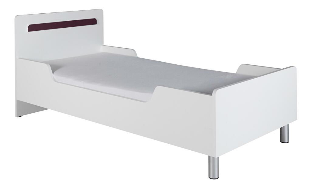 Jednolôžková posteľ 90 cm Nelson N12 (s matracom a roštom)