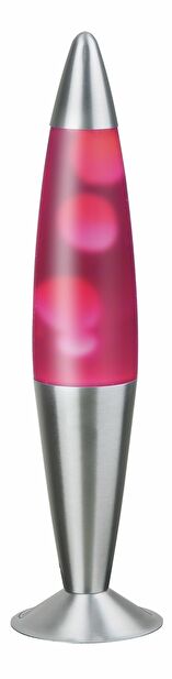 Dekoratívne svietidlo Lollipop 2 4108 (priehľadná + ružová + strieborná)