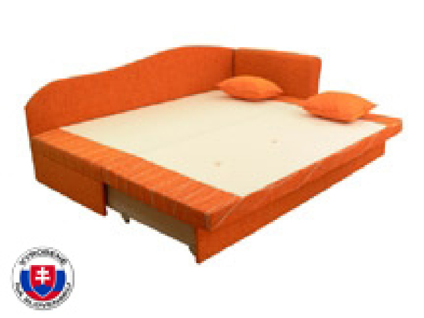 Rozkladacia posteľ (váľanda) 80 až 160 cm Katrhin (s molitanovým matracom) (P)