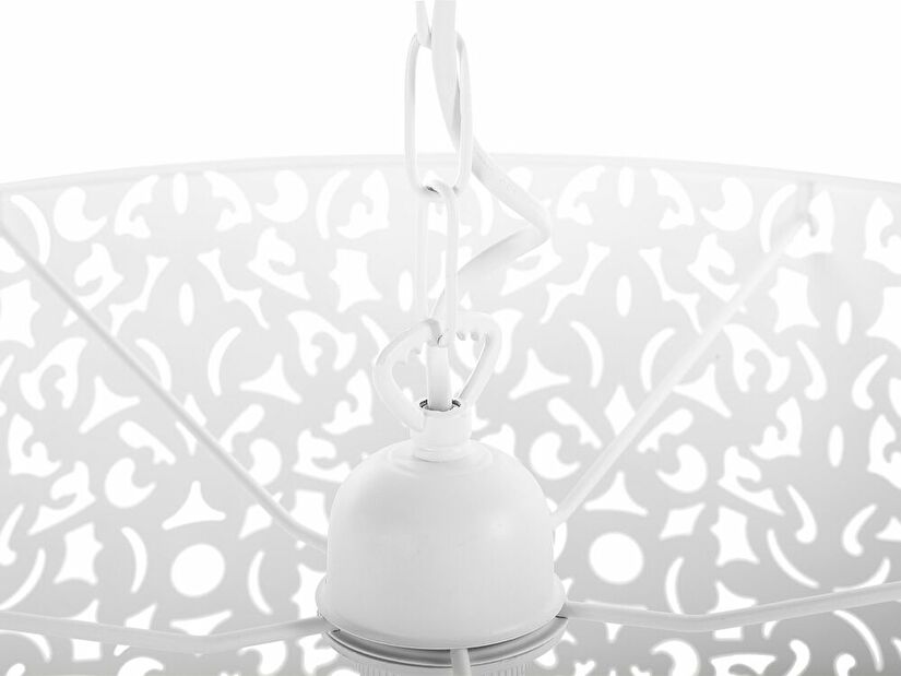 Závesná lampa Berea (biela)