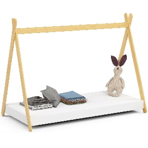 Detská posteľ Graciela II (biela) (s matracom)