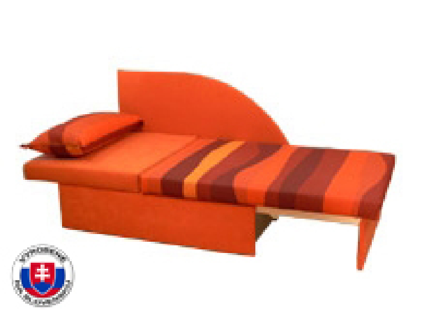 Detská posteľ 80 cm Korey (s molitanovým matracom) (P)