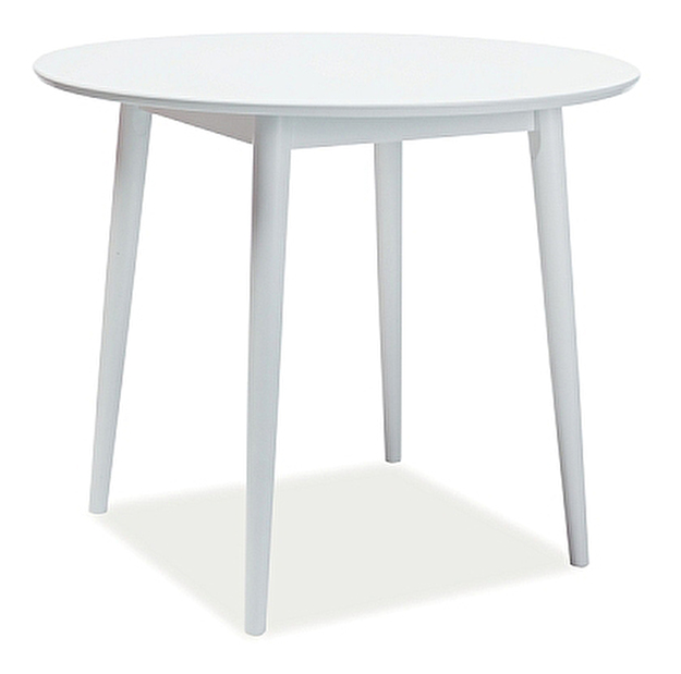 Jedálenský stôl Lazaro (biela + biela) (pre 4 osoby)