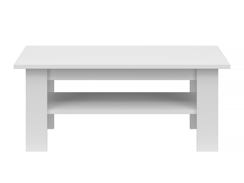 Konferenčný stolík Yuko (biela lesklá)