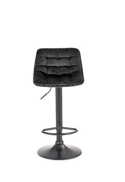Barová stolička Hertha (čierna)