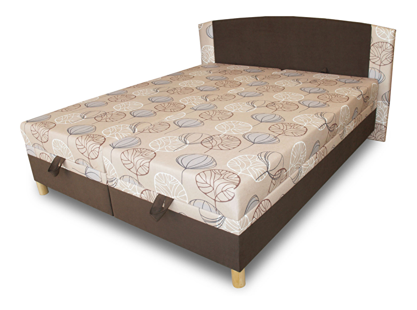Manželská posteľ 170 cm Benab Luka (s roštami a matracmi)