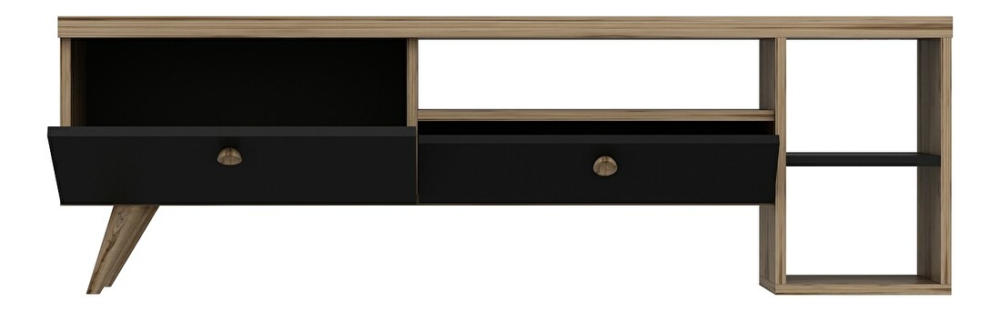 TV stolík/skrinka Paria (čierna)