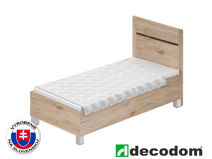 Jednoložková posteľ 90 cm Decodom Medasto P90