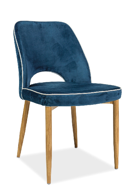 Jedálenská stolička Vonnie (modrá)