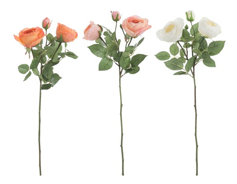 Kvetina Jolipa Ruža (15x15x61cm) (Oranžová) (3ks)