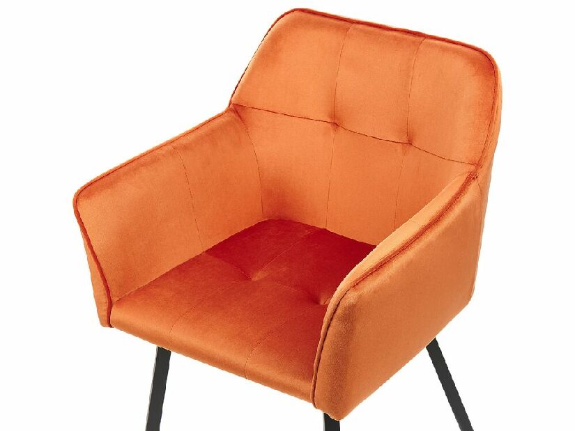 Set 2 ks jedálenských stoličiek Jasminka (oranžová)