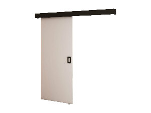 Posuvné dvere 90 cm Bethany I (biela matná + čierna matná)