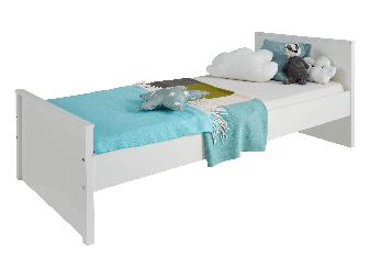 Jednolôžková posteľ 90 cm Otis 90 (biela)