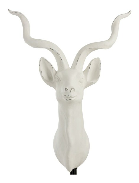 Dekoratívny predmet Jolipa Zvieratko Natural White Forest (79x60x36cm) (Biela)