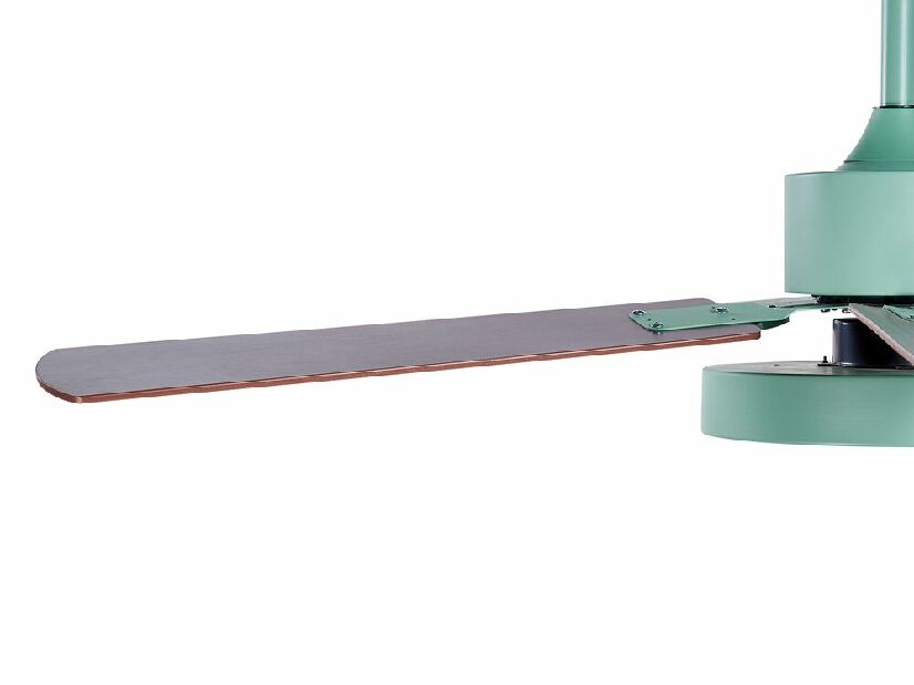 Stropný ventilátor so svetlom Helix (zelená)