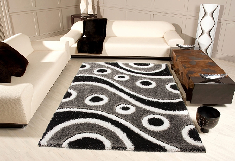 Kusový koberec Sedef 271 Silver (170 x 120 cm)
