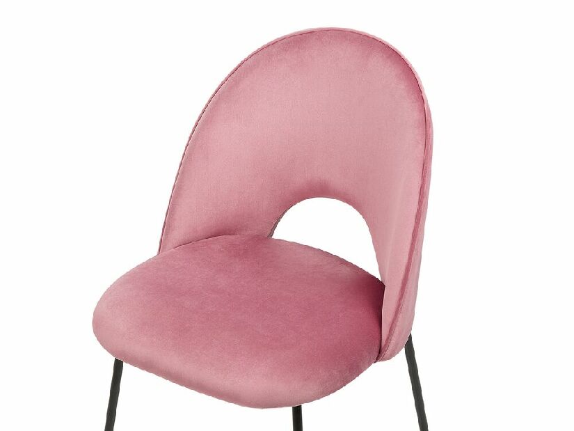 Set 2 ks jedálenských stoličiek Clarissa (ružová)