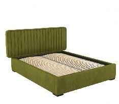 Čalúnená posteľ 140x200 cm Arianna (zelená)