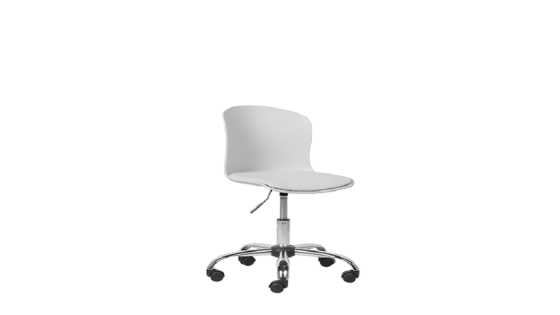 Kancelárska stolička Valuyki (biela) *výpredaj