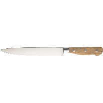 Kuchynský nôž Lamart Wood plátkovací 20cm