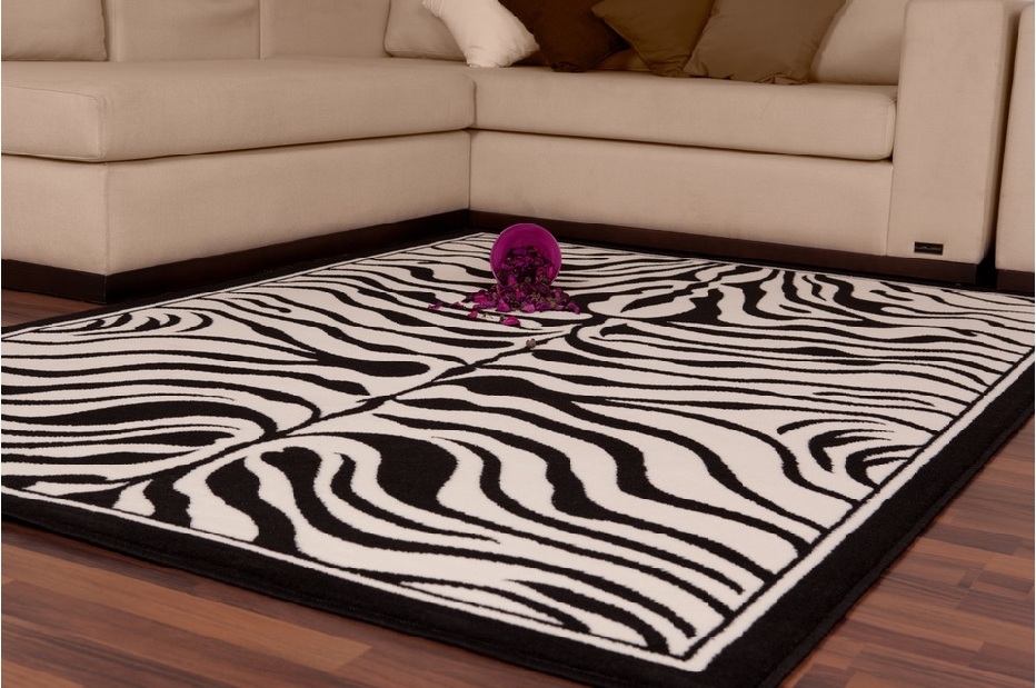 Kusový koberec Contempo 450 Black-White (160 x 230 cm) *bazár