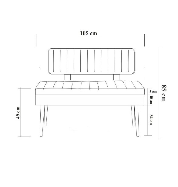 Rozkladací jedálenský stôl s 2 stoličkami a 2 lavicami Vlasta (biela + sivá)