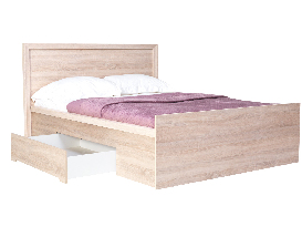 Manželská posteľ 140 cm Fintona F10 (s roštom a úl. priestorom)