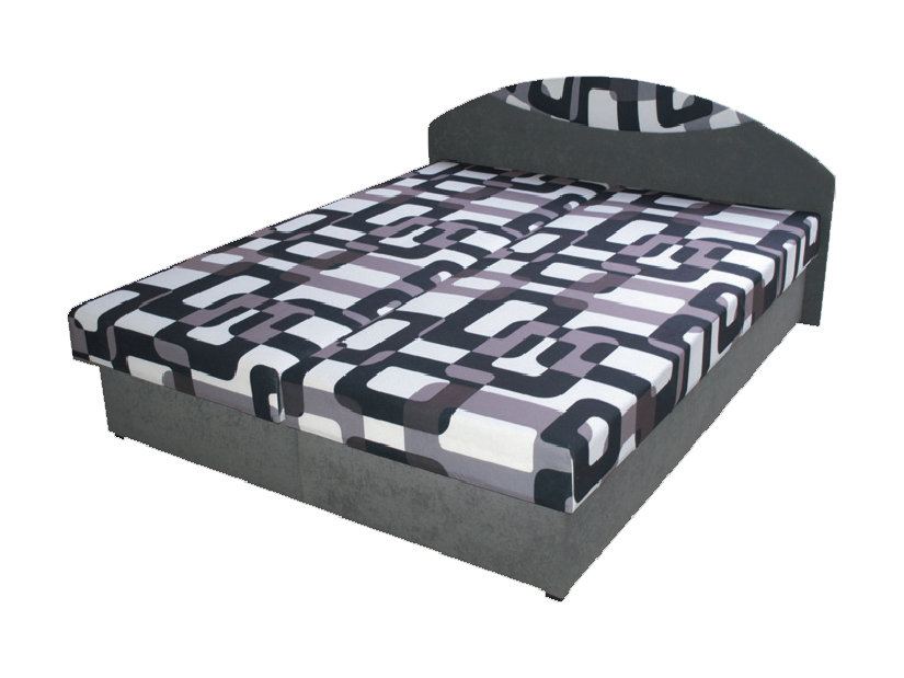 Manželská posteľ 170 cm Decodom Dara 2 Gusto/Vento 36 (s matracmi)