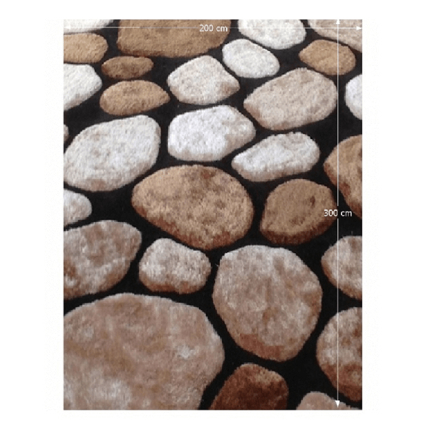 Kusový koberec 200x300 cm Pamela Typ 7 (béžová)
