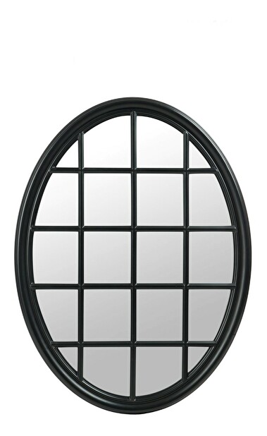 Zrkadlo Jolipa Na stenu (120x90x8cm) (Čierna)