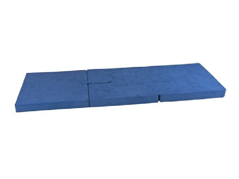Rozkladací penový matrac Tomy (modrý)