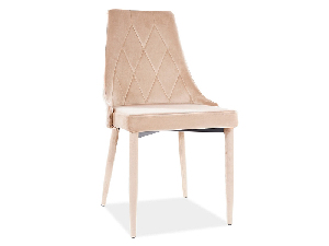 Barová stolička Tilda (svetlohnedá + svetlohnedá)