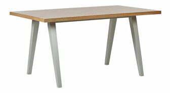 Jedálenský stôl LENESTA (svetlé drevo) (pre 6 osôb)