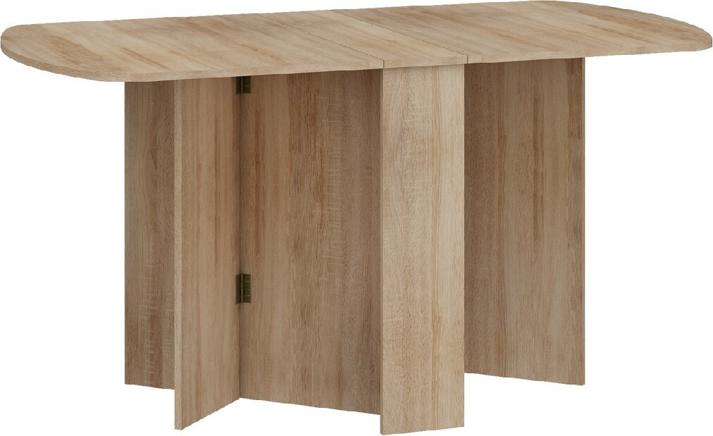 Jedálenský stôl Elston 2 B (pre 4 až 6 osôb) (craft biely) *výpredaj
