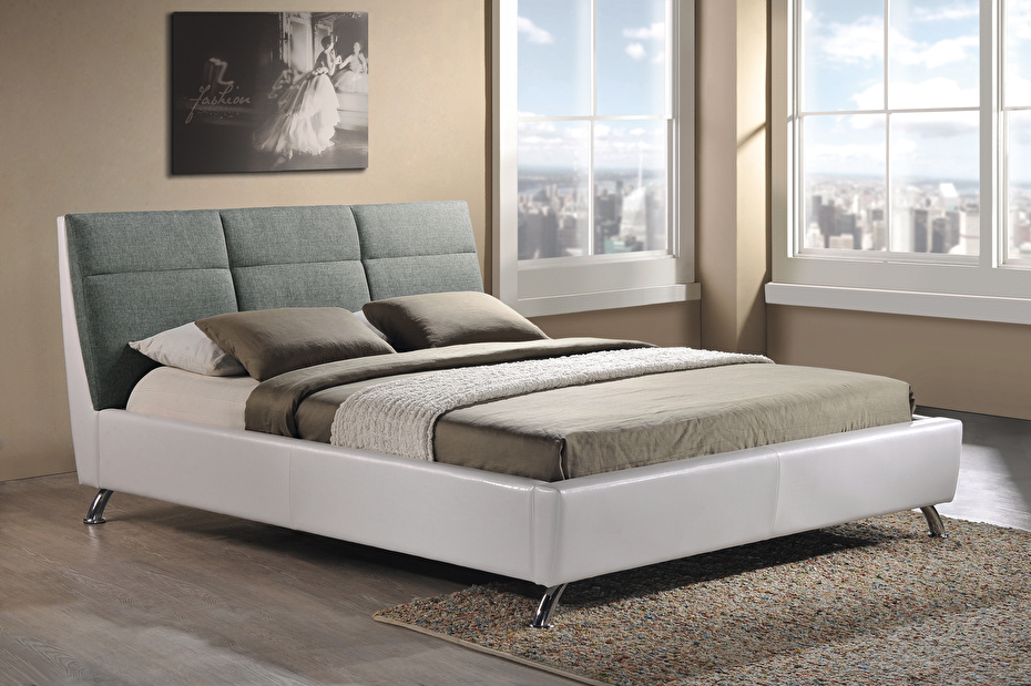 Manželská posteľ 160 cm Marsylia (s roštom)