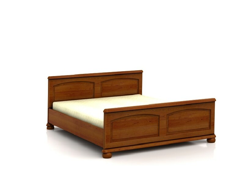 Manželská posteľ 160 cm BRW BAWARIA DLOZ 160