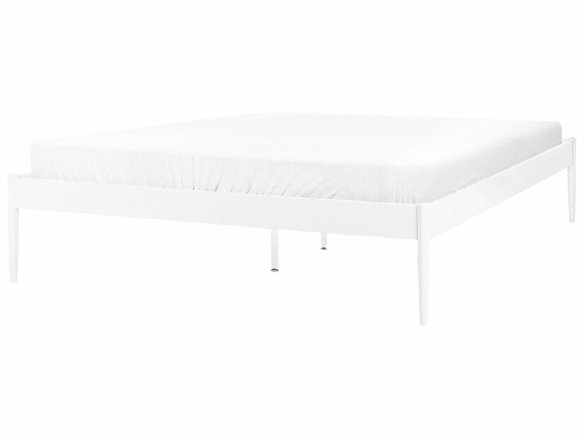 Manželská posteľ 160 cm Victoire (biela) (s roštom)