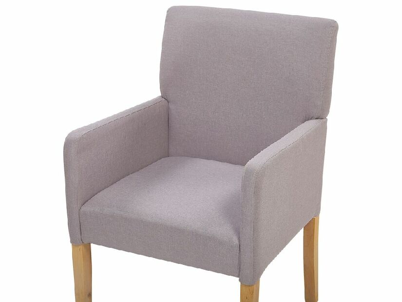 Jedálenská stolička ROCKY (textil) (svetlosivá)