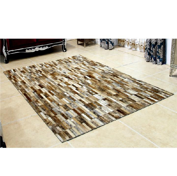 Kožený koberec 141x200 cm Kazuko typ 5