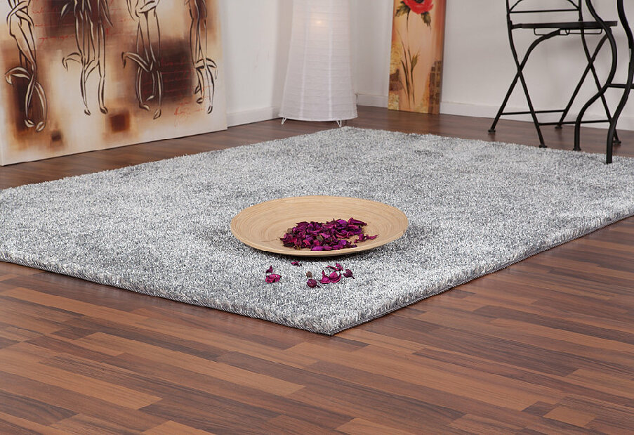 Ručne viazaný koberec Gabbeh 550 Silver (120 x 170 cm)