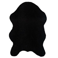Kusový koberec 60x90 cm Rarea (čierna)