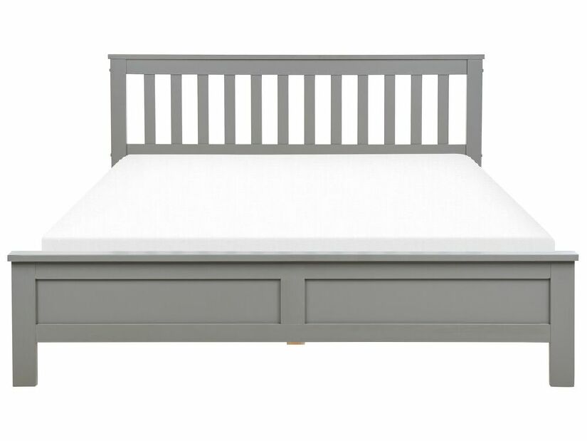 Manželská posteľ 160 cm Maye (sivá)
