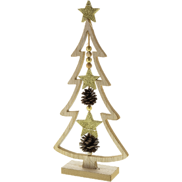 Vianočný drevený strom Retlux RXL 314
