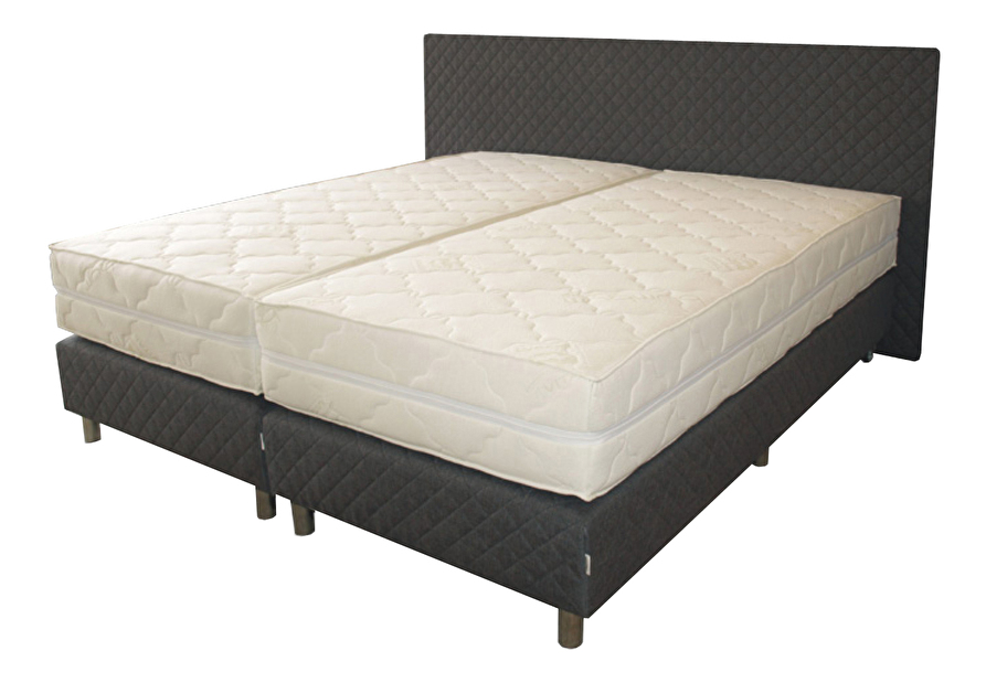 Manželská posteľ 180 cm Benab Sigma Spring Box (s roštami a matracmi)