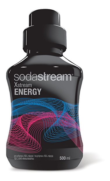 Sirup Sodastream ENERGY 500ml (červená)