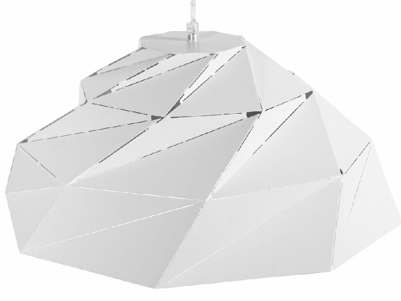 Závesná lampa Rubik (biela)