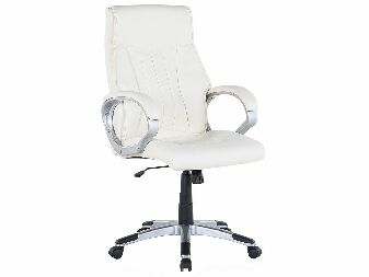 Kancelárska stolička Trium (krémovo biela)