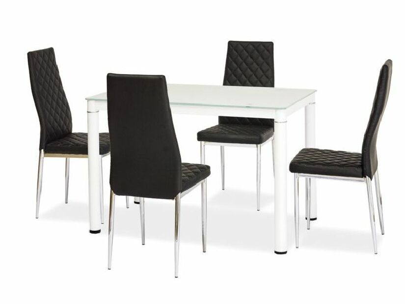 Jedálenský stôl Galant (biela) (pre 4 osoby) *výpredaj