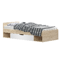 Jednolôžková posteľ 90 cm Thornham  1S/90 (s úl. priestorom) (biela)